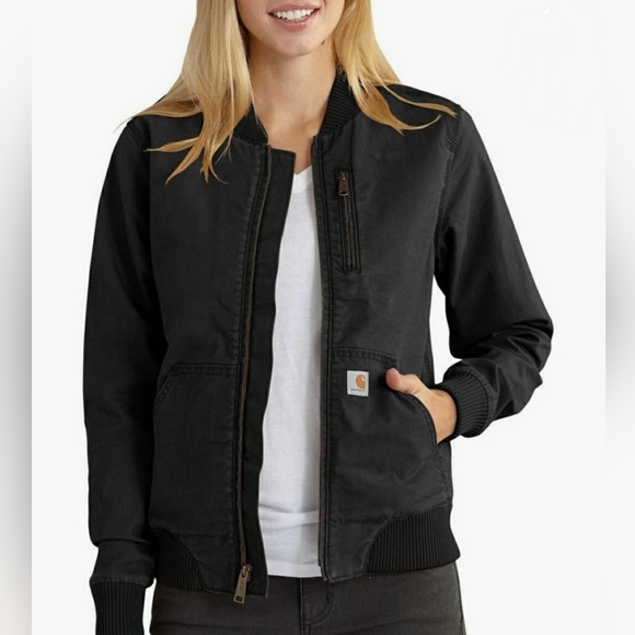 Carhartt Jackets & Blazers - Carhartt Crawford Bomber Jacket (Black)